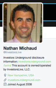 Investors Underground CEO Nathan Michaud